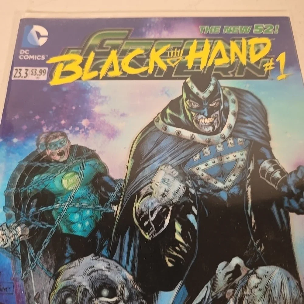 Green Lantern Black Hand #23.3 (2013 DC Comics) The‎ New 52 3-D Lenticular Cover